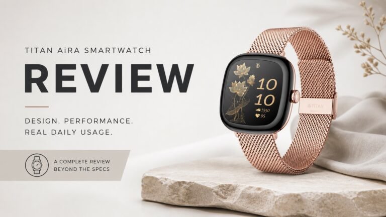 Titan AiRA Smartwatch Review | Practical Use cases of a Smartwatch