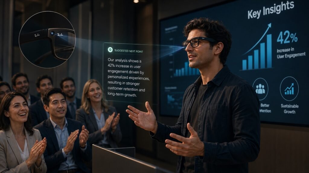 Ambient AI Glasses, the screenless face
